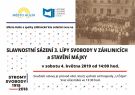 SLAVNOSTNÍ SÁZENÍ 3. LÍPY SVOBODY V ZÁHLINICÍCH A STAVĚNÍ MÁJKY