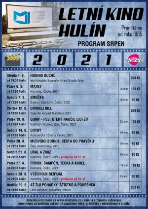 letní kino srpen