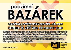PODZIMNÍ BAZÁREK